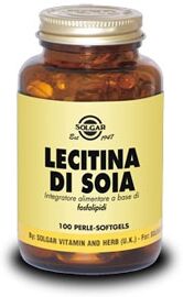 Solgar Lecitina Di Soia Integratore 100 Perle