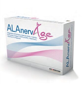 Alfasigma Alfa Wassermann Linea Benessere Energia Alanerv Age Integratore 20 Capsule