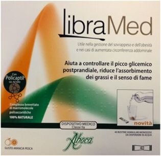 Aboca Linea Dispositivi Medici Controllo Del Peso Libramed Granulare 40 Buste