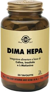 Solgar Linea Fegato Sano Dima Hepa Integratore Alimentare 50 Tavolette