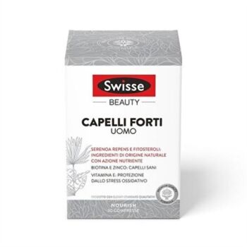 Swisse Linea Bellezza Capelli Forti Uomo Integratore Alimentare 30 Compresse