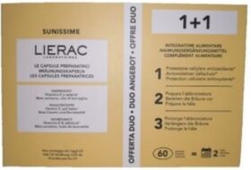 Lierac Sunissime Integratore Antiossidante Confezione Doppia 60 Cps