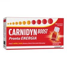 Alfasigma Carnidyn Boost Pronta Energia Integratore 10 Flaconcini