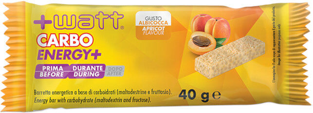 +WATT Carbo Energy+ 1 Barretta Da 40 Grammi Frutti Di Bosco