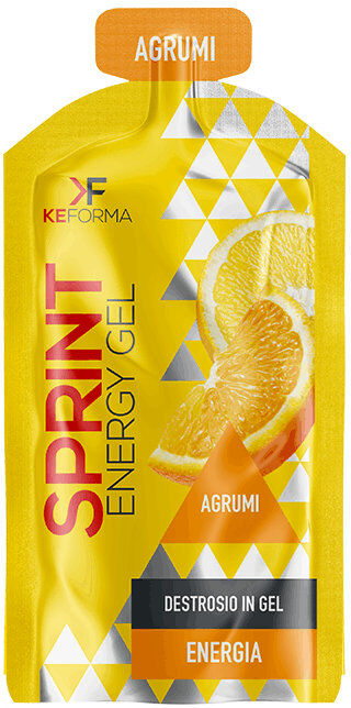 KEFORMA Sprint Energy Gel 1 Gel Da 35 Grammi Agrumi