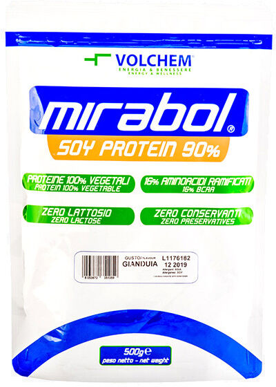 VOLCHEM Mirabol Soy Protein 90% 500 Grammi Gianduia