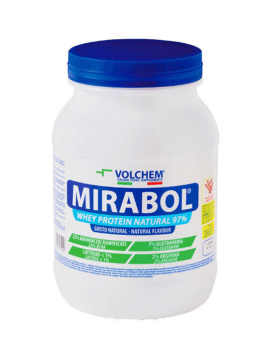 VOLCHEM Mirabol Whey Protein Natural 97% 750 Grammi