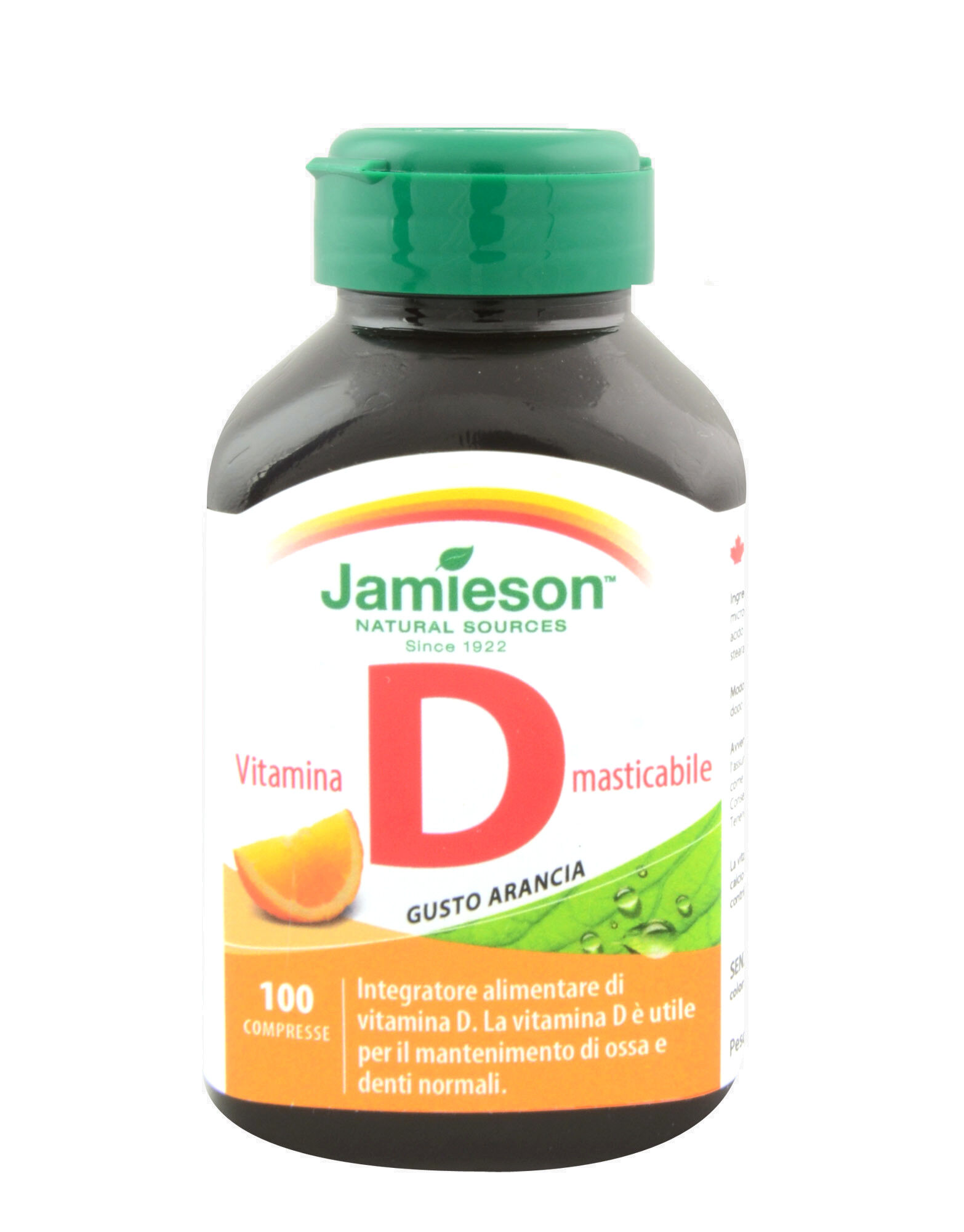 JAMIESON Vitamina D Masticabile 100 Compresse Arancia