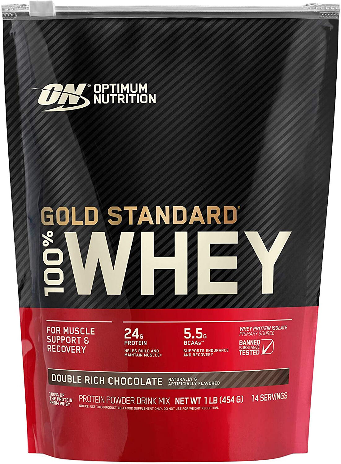 OPTIMUM NUTRITION 100% Whey Gold Standard 450 Grammi Vanilla Ice Cream