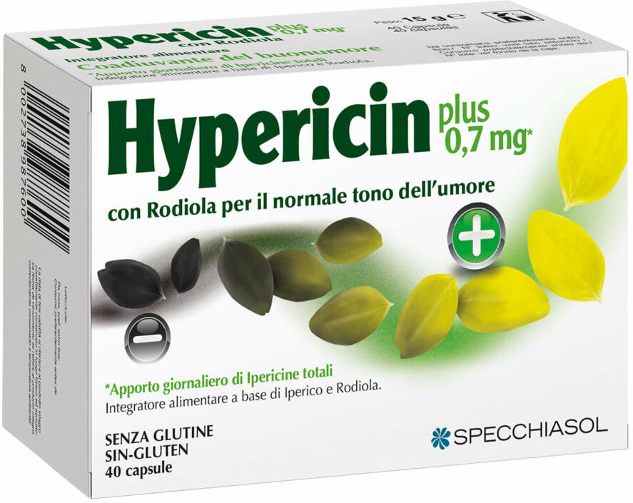 SPECCHIASOL Hypericin Plus 40 Capsule