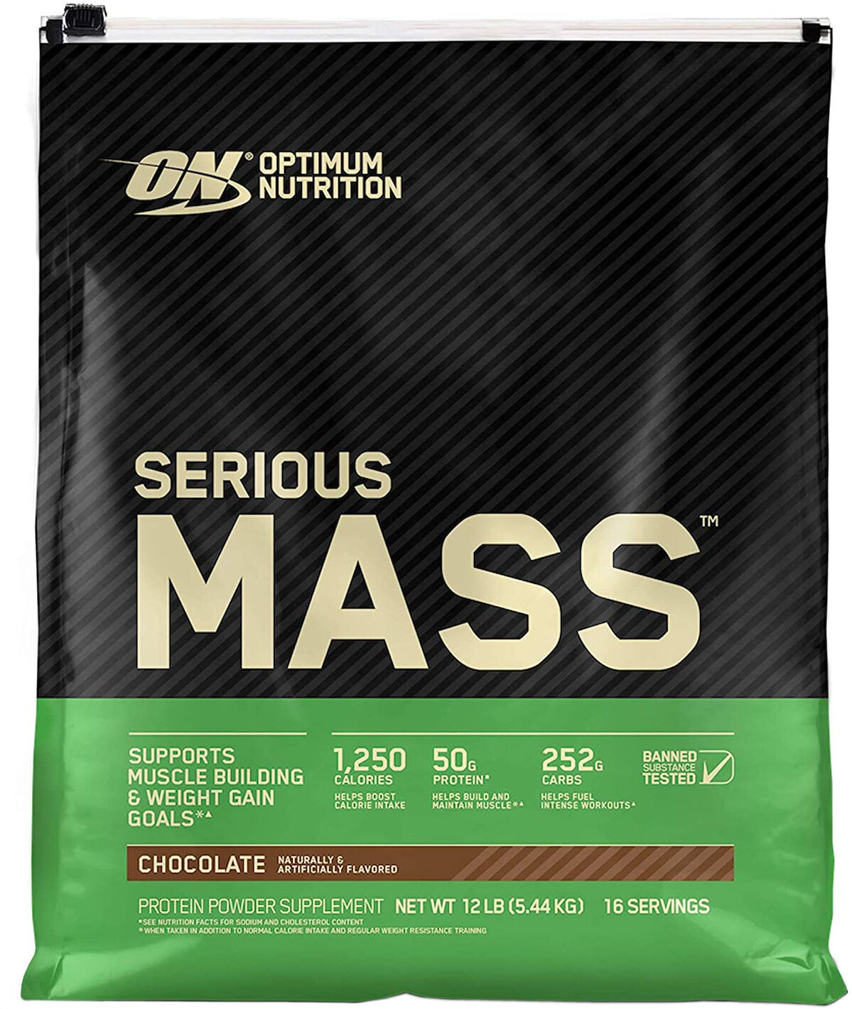 OPTIMUM NUTRITION Serious Mass 5455 Grammi Biscotto E Crema