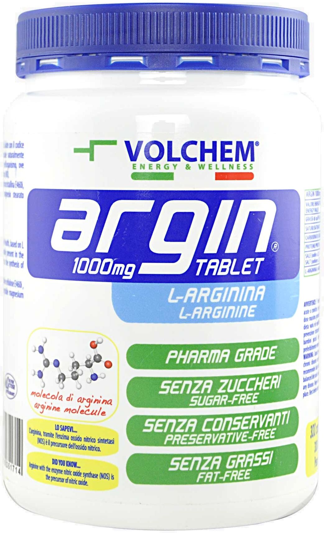 VOLCHEM Argin 1000mg Tablet 300 Compresse