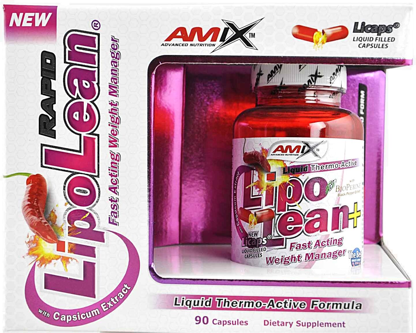 AMIX Lipo Lean+ 90 Capsule