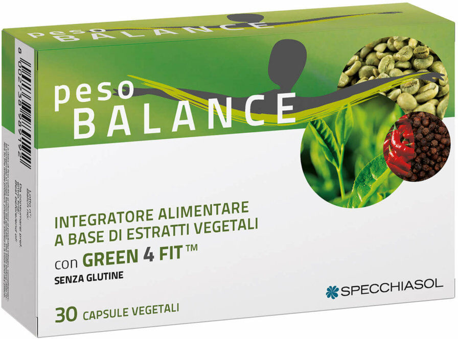 SPECCHIASOL Peso Balance 30 Capsule Vegetali