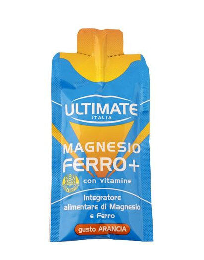 ULTIMATE ITALIA Magnesio Ferro + 24 Bustine Da 30 Ml Arancio