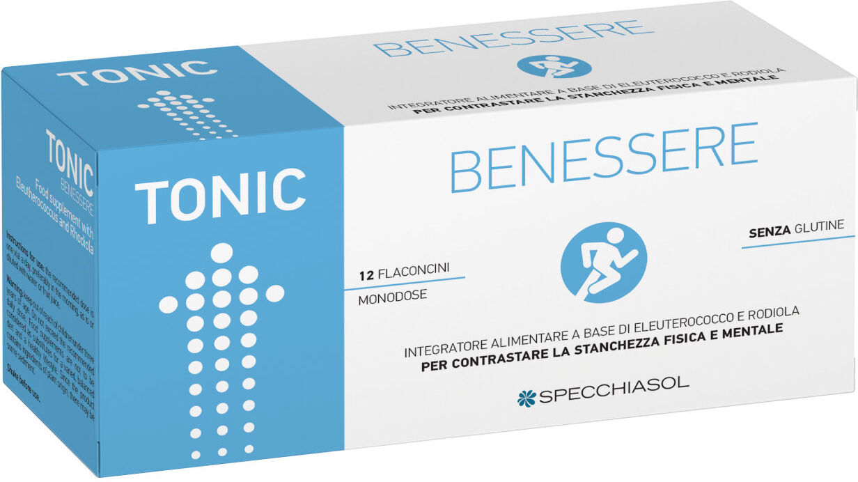 SPECCHIASOL Tonic Benessere 12 Flaconcini Da 10ml