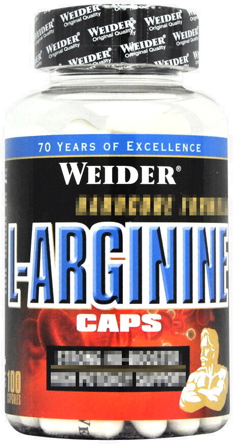 WEIDER L-Arginine Caps 100 Capsule