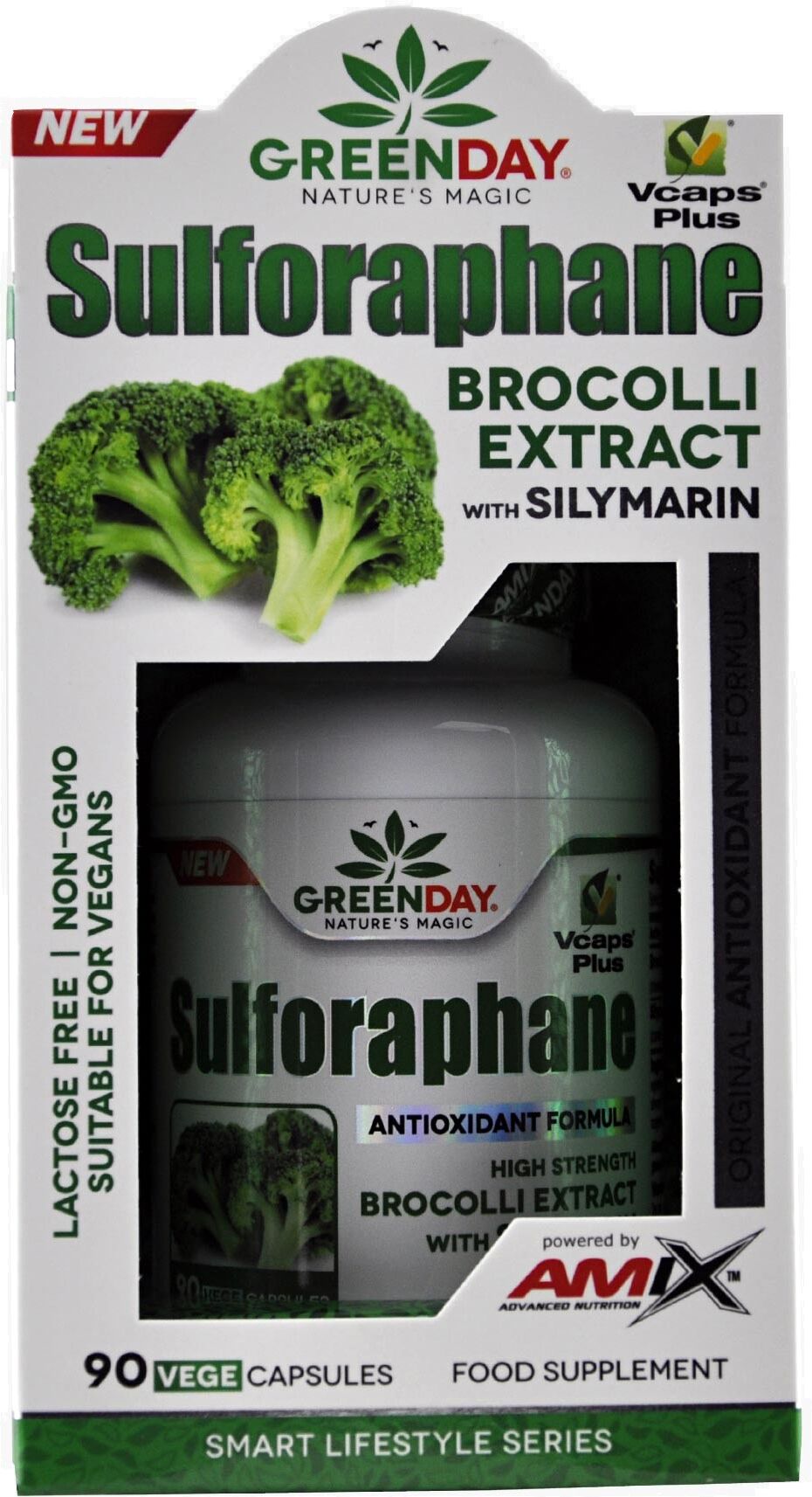 AMIX Green Day - Sulforaphane 90 Capsule Vegetali