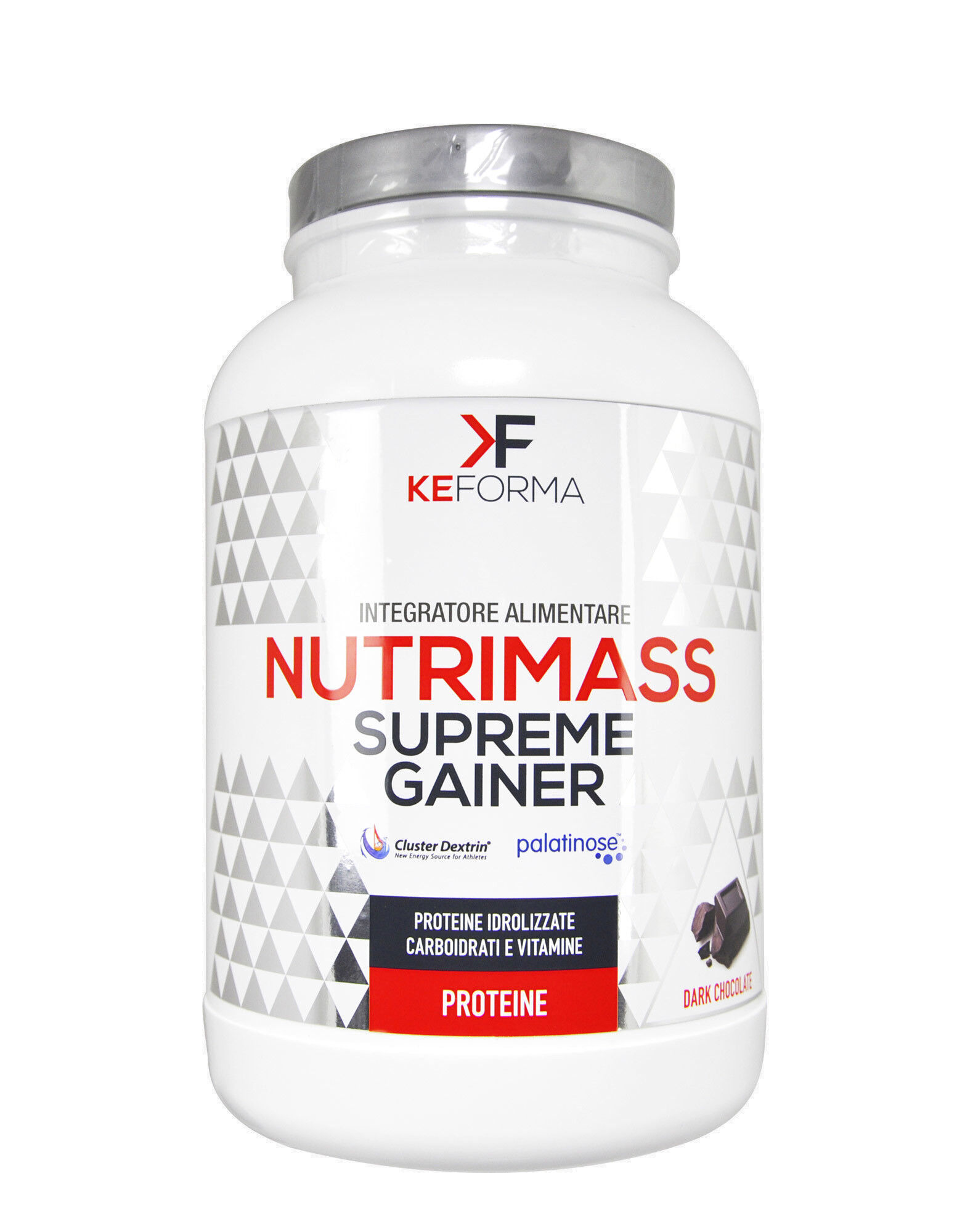 KEFORMA Nutrimass Supreme Gainer 1500 Grammi Cioccolato Fondente