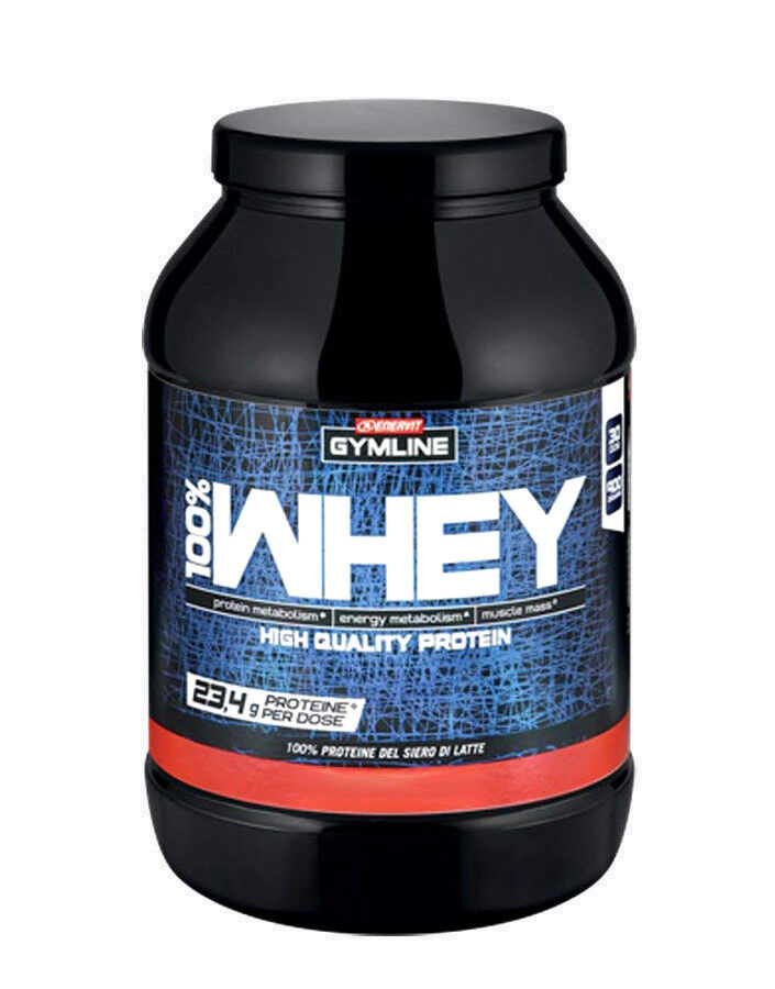 ENERVIT Gymline 100% Whey Protein 900 Grammi Fragola