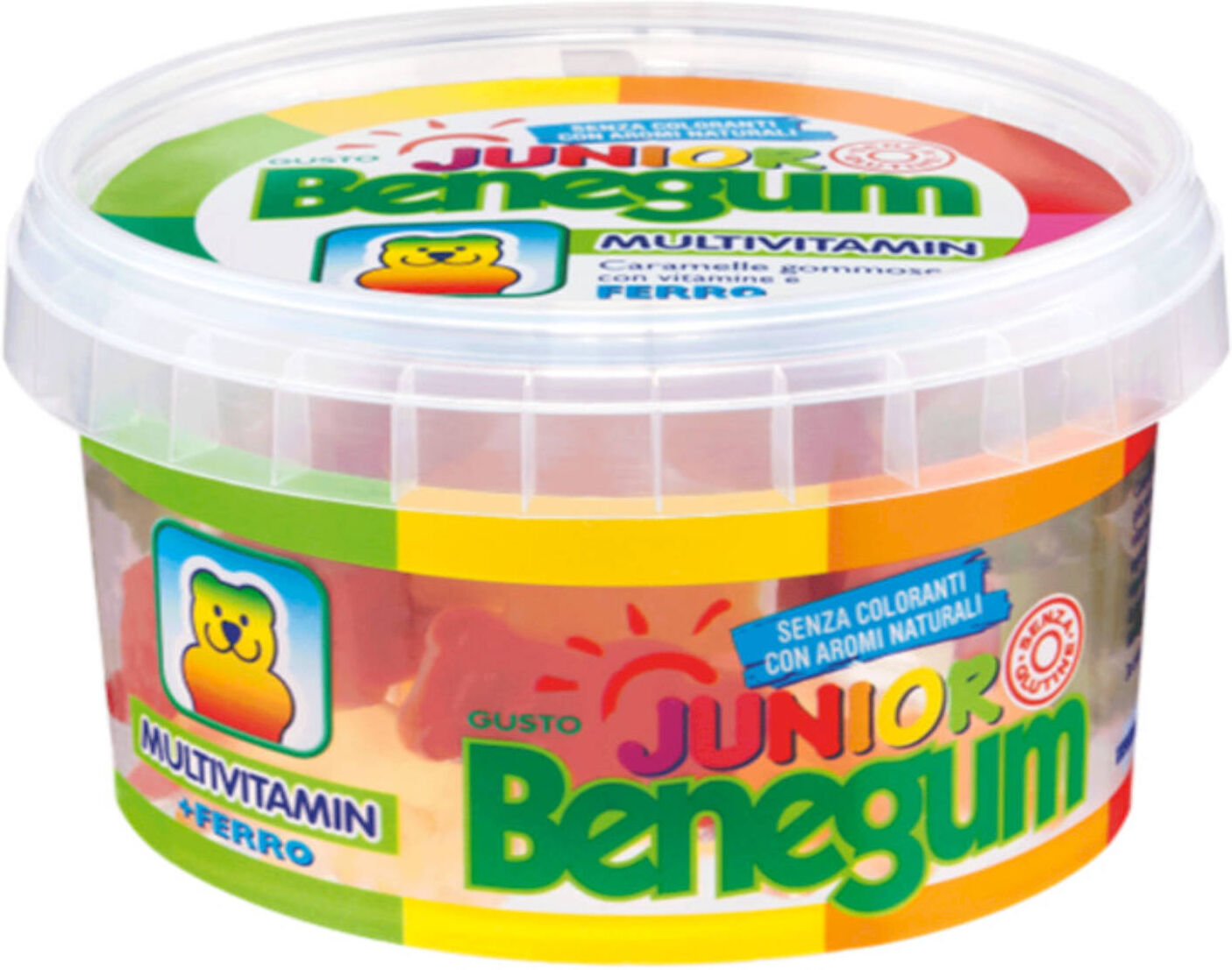 benegum junior multivitamin + ferro 90 grammi