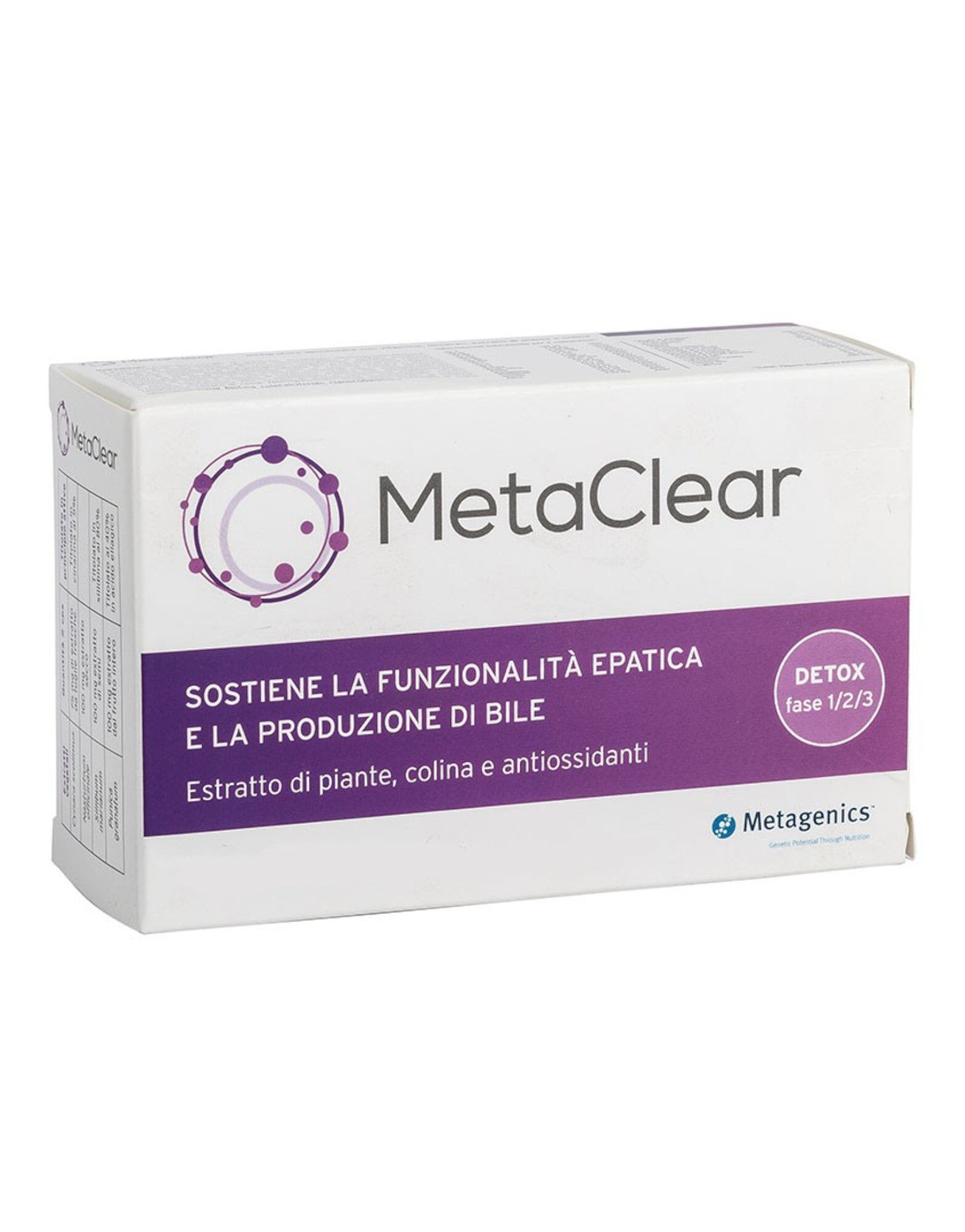 METAGENICS Metaclear 30 Compresse
