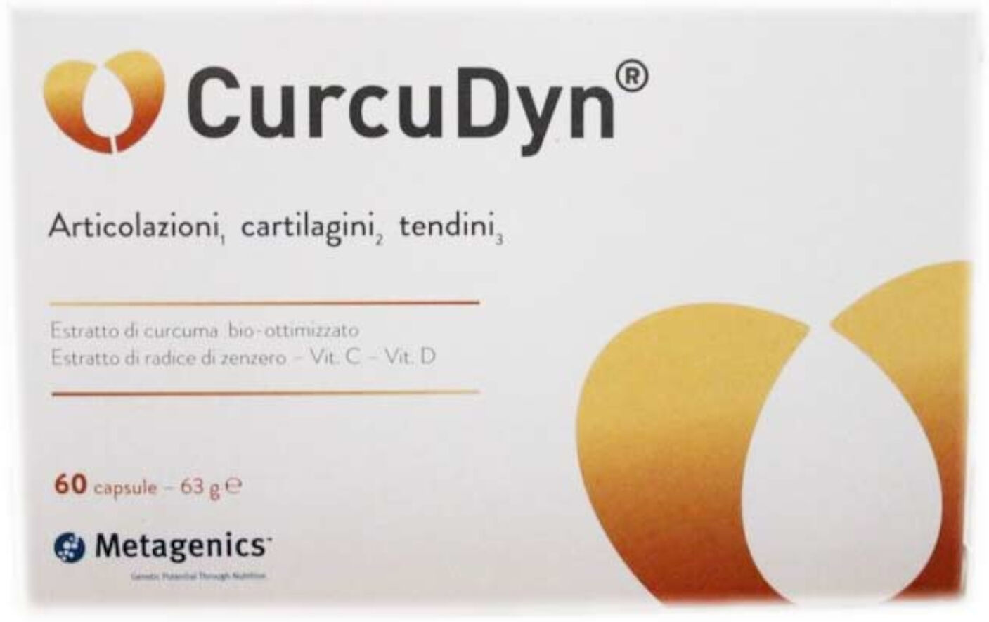 METAGENICS Curcudyn 60 Capsule