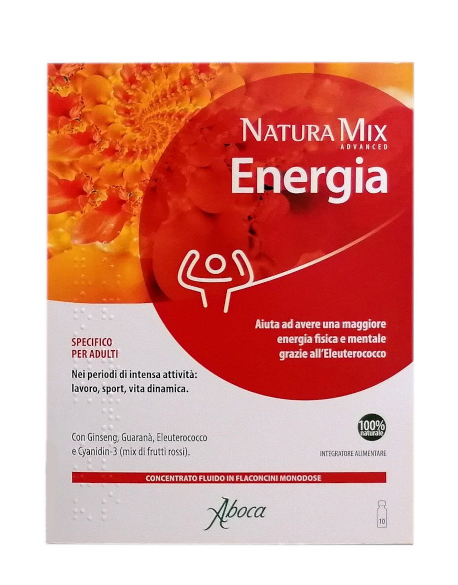 ABOCA Natura Mix Advanced - Energia 10 Flaconcini