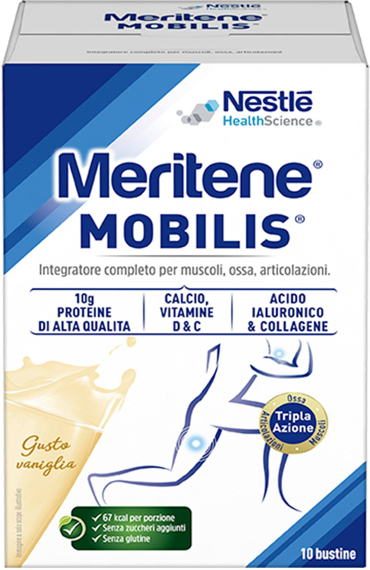 Meritene Mobilis 10 Buste Vaniglia