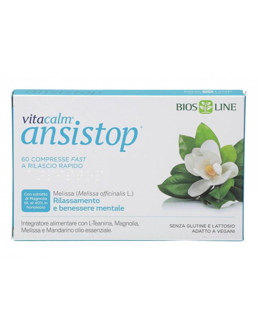 BIOS LINE Vitacalm - Ansistop 60 Compresse