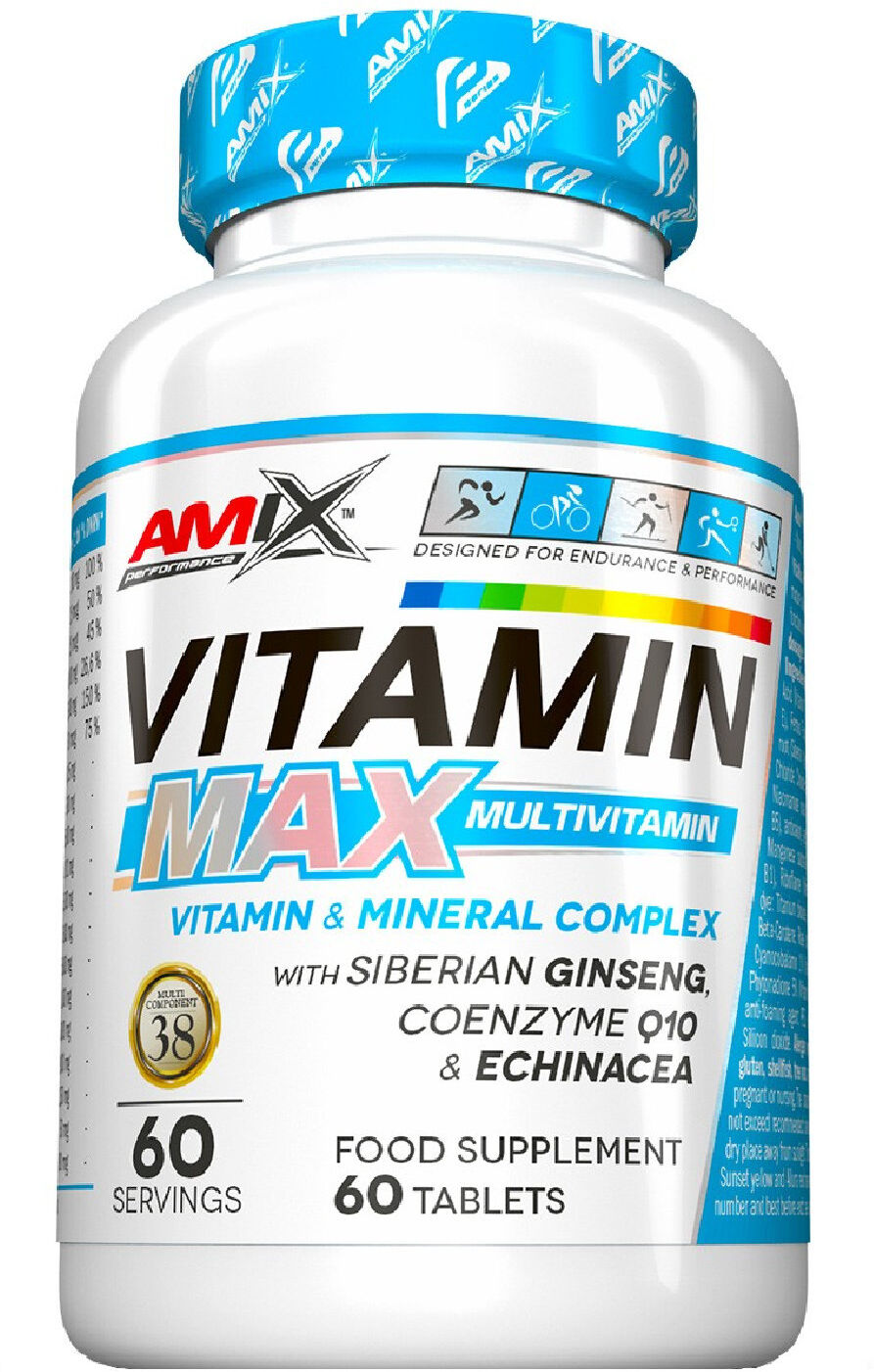 amix vitamin max multivitamin 60 tavolette