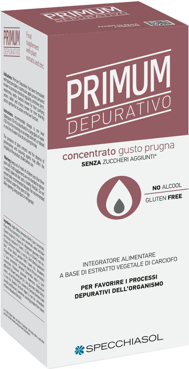 SPECCHIASOL Primum Depurativo 250 Ml Prugna