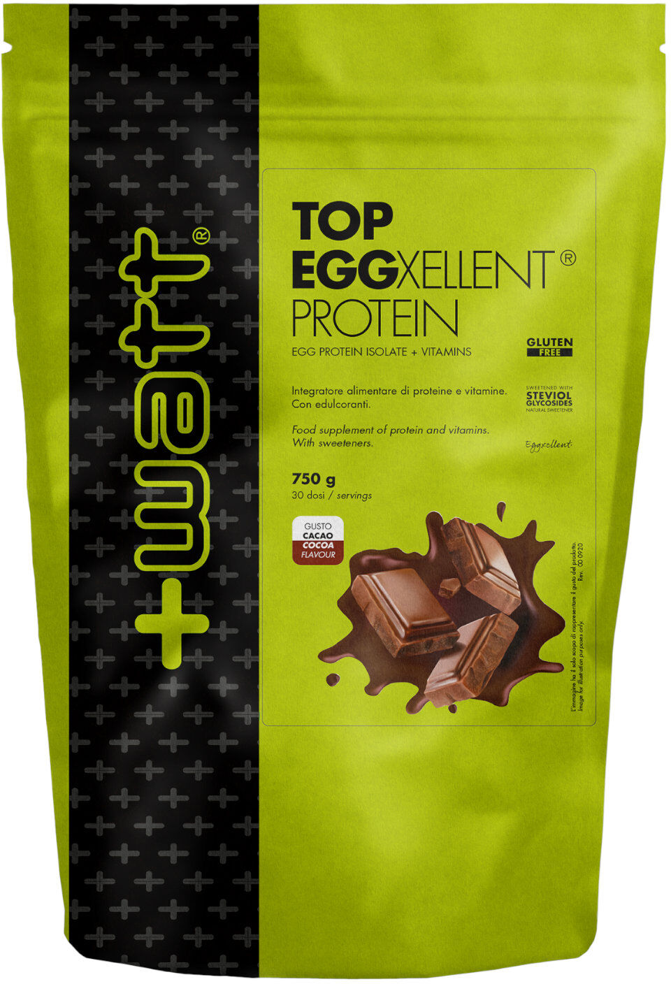 +WATT Top Eggxellent Protein 750 Grammi Cacao