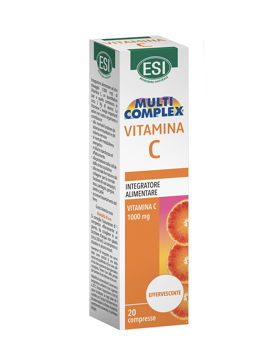 ESI Multicomplex - Vitamina C 20 Compresse Effervescenti