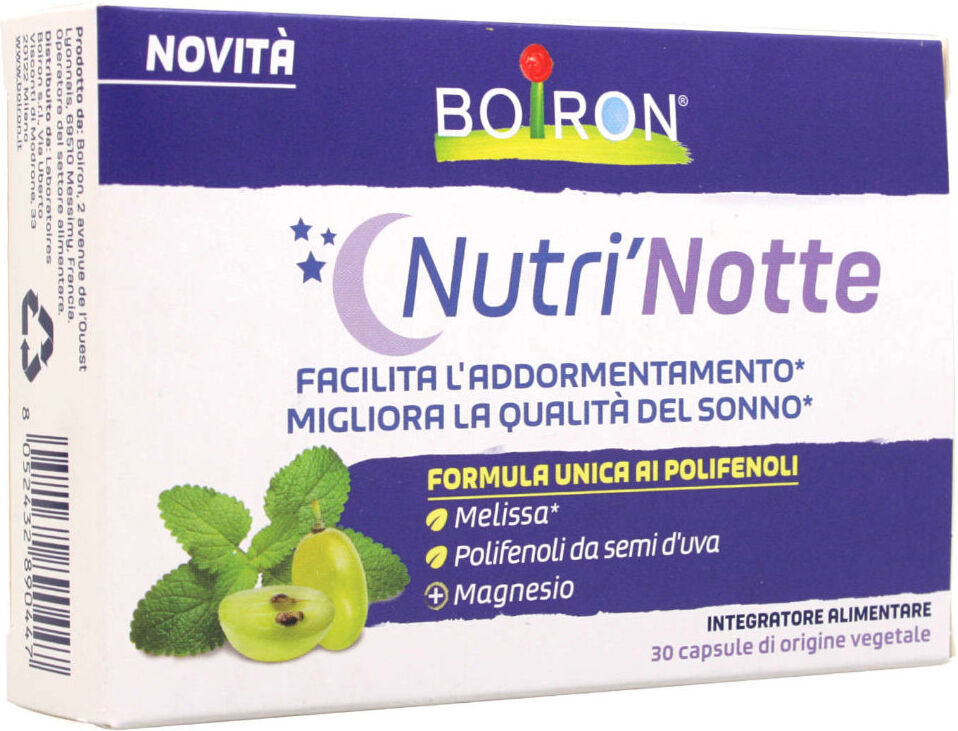 BOIRON Nutri'Notte 30 Capsule Vegetali