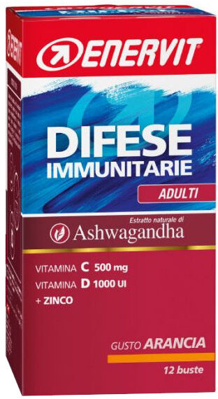 ENERVIT Difese Immunitarie Adulti 12 Bustine Arancia