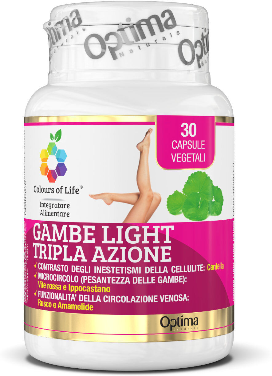 OPTIMA Gambe Light Tripla Azione 30 Capsule Da 850mg