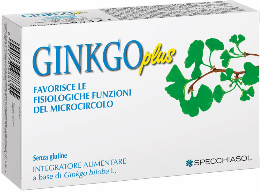 SPECCHIASOL Ginkgo Plus 30 Capsule