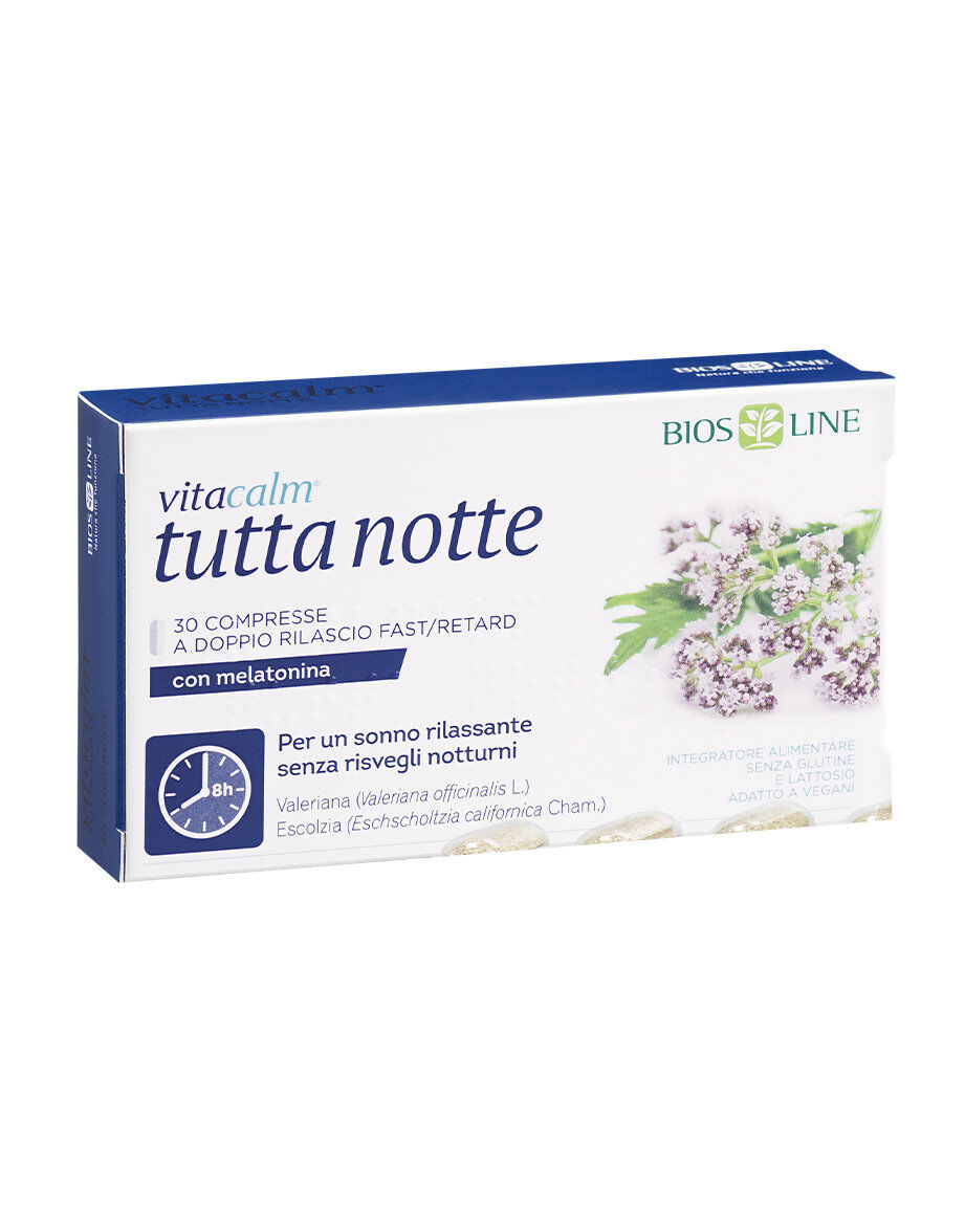 BIOS LINE Vitacalm - Tutta Notte 60 Compresse