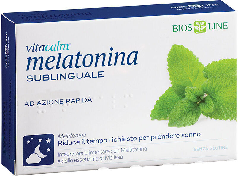 BIOS LINE Vitacalm - Melatonina Sublinguale 120 Compresse