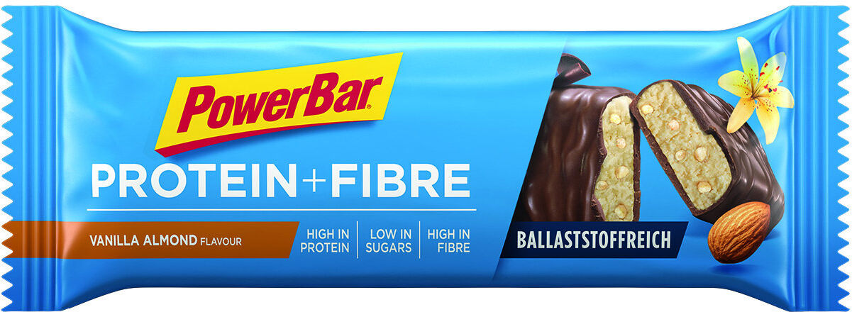 POWERBAR Protein + Fibre 1 Barretta Da 35 Grammi Vaniglia Mandorla