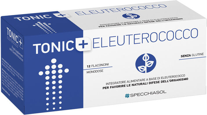 SPECCHIASOL Tonic Eleuterococco 12 Flaconcini Da 10ml