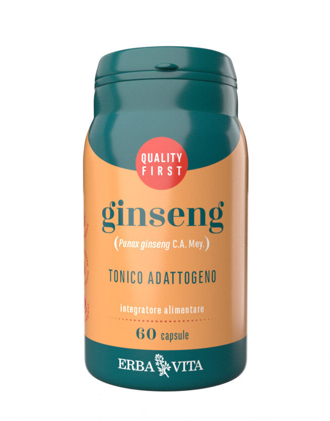 ERBA VITA Capsule Monoplanta - Ginseng 60 Capsule