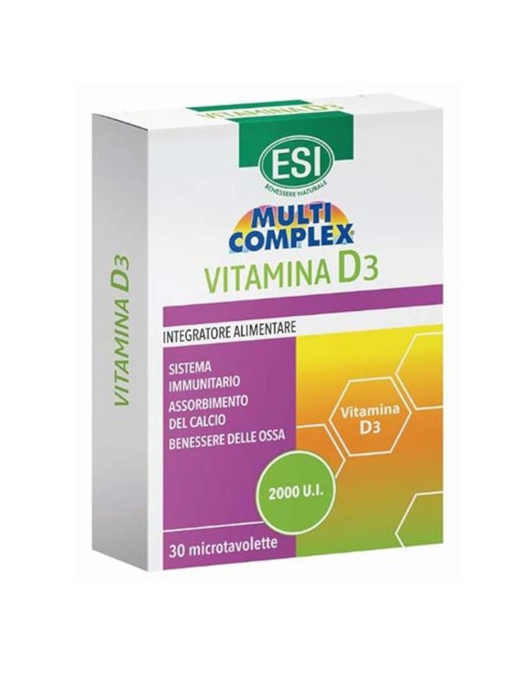 ESI Multicomplex - Vitamina D3 30 Micro Tavolette