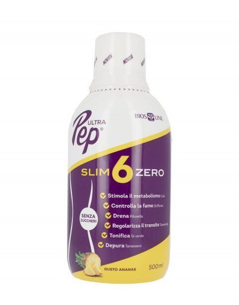 BIOS LINE Ultrapep - Slim 6 Zero 500 Ml Mango Maracuja