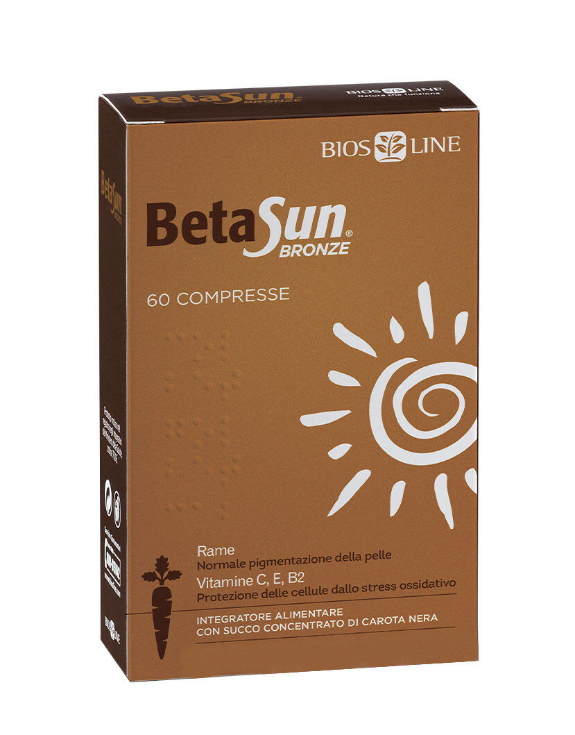 BIOS LINE Beta Sun Bronze 60 Compresse