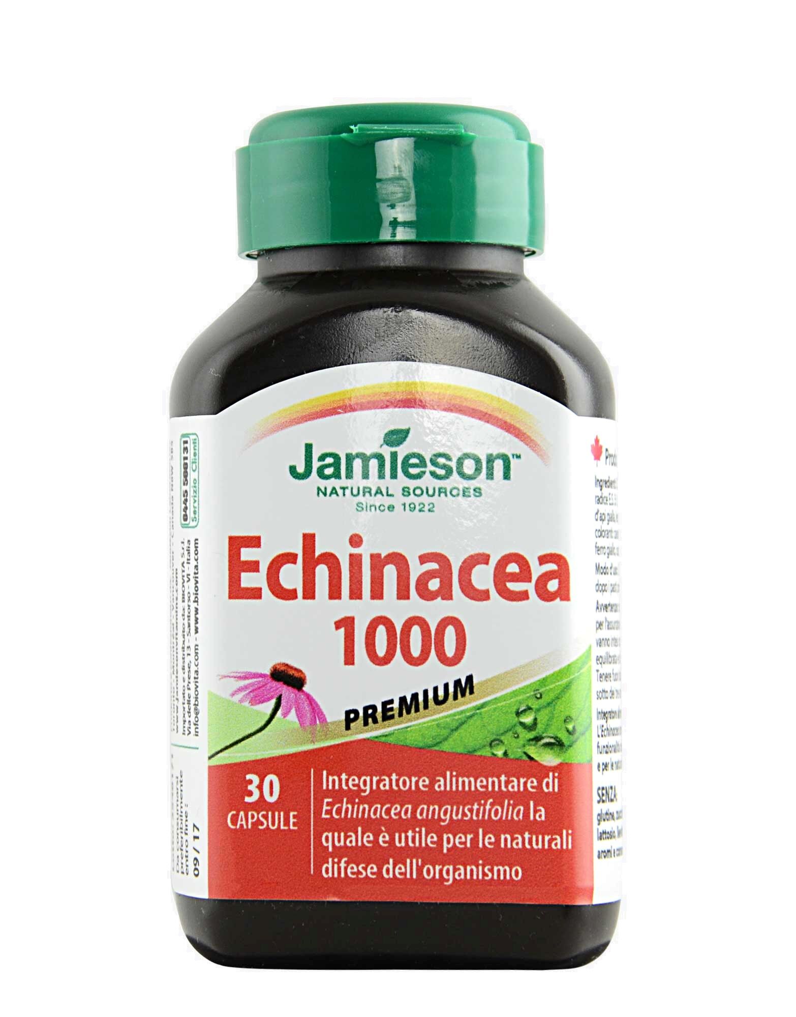 JAMIESON Echinacea 1000 30 Capsule