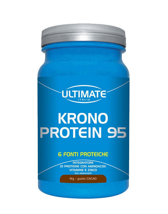 ULTIMATE ITALIA Krono Protein 95 1000 Grammi Cioccolato Nocciola