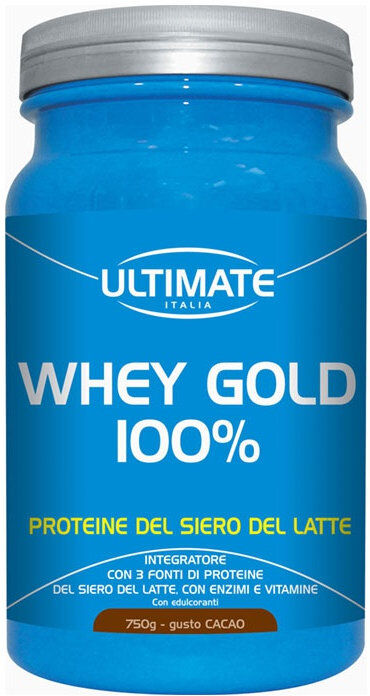 ULTIMATE ITALIA Whey Gold 100% 750 Grammi Vaniglia