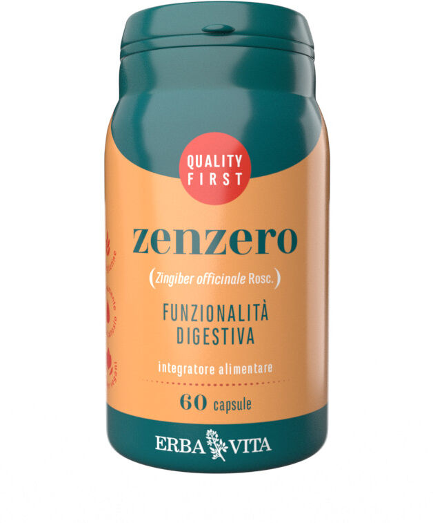 ERBA VITA Capsule Monoplanta - Zenzero 60 Capsule